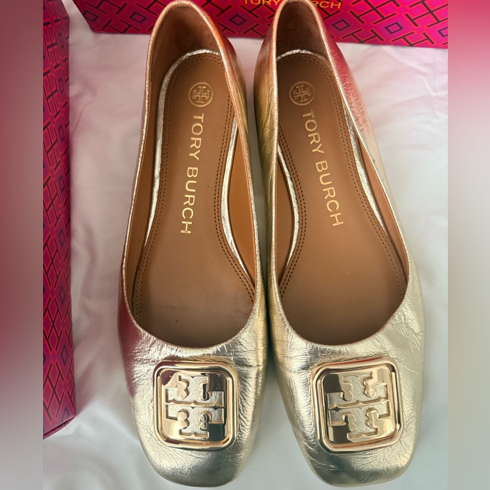 Tory Burch Georgia Ballet Flat Size 8